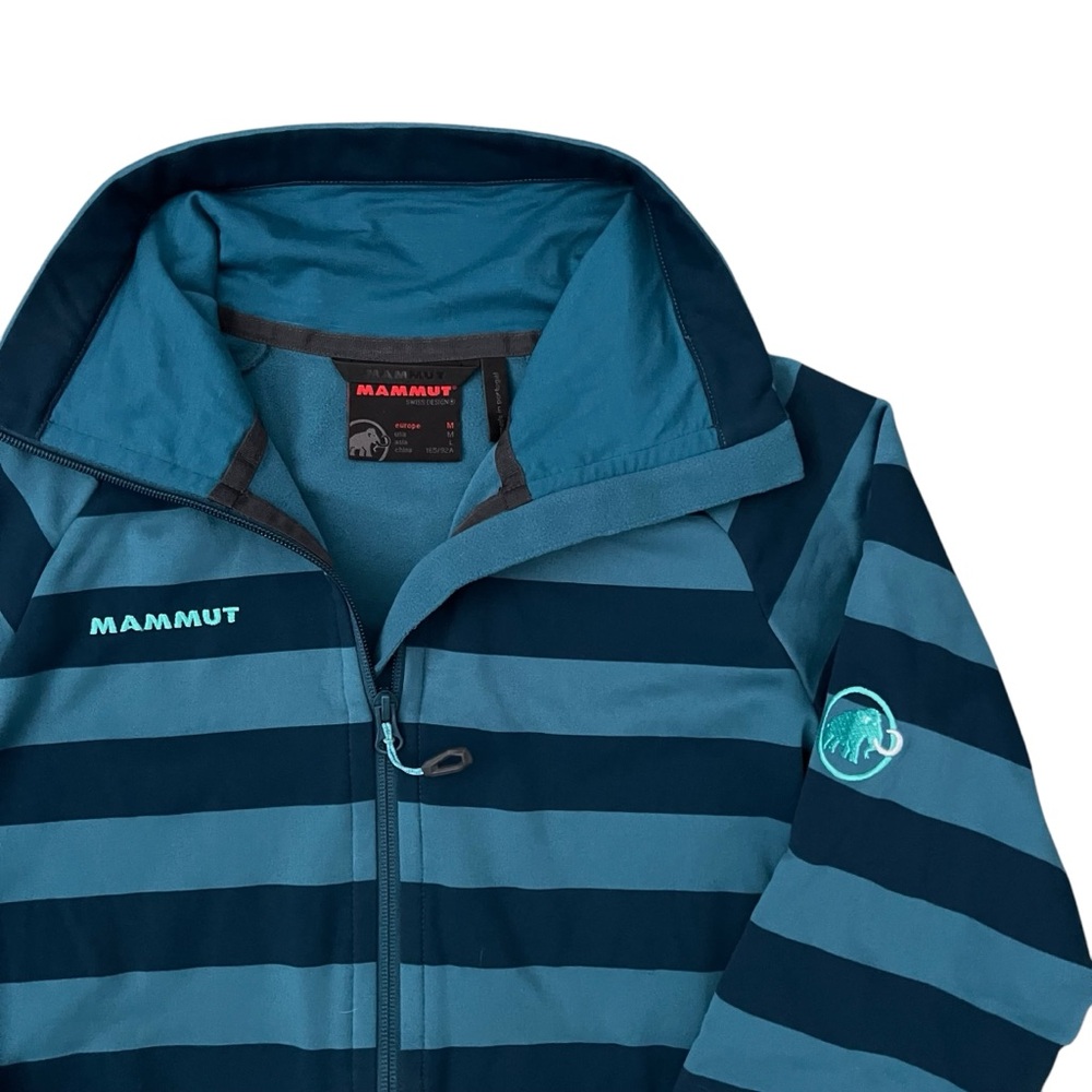 MAMMUT Hera Lightweight Jacket Dark Pacific Stripe Medium - Picture 6 of 11